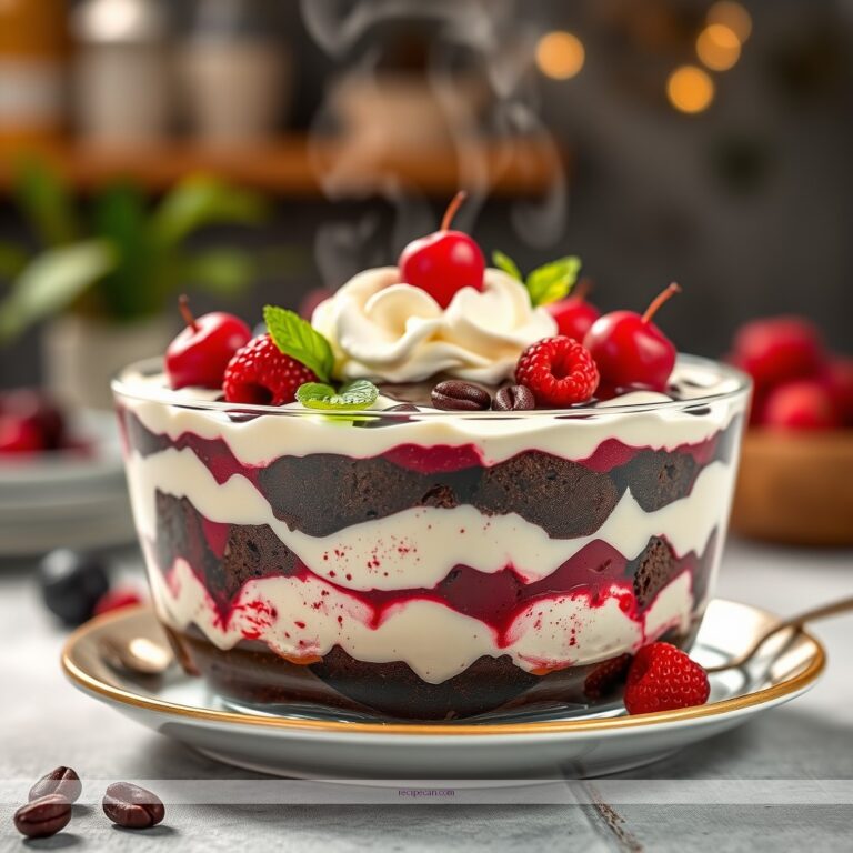 Delicious Black Forest Trifle Dessert Recipes to Savor