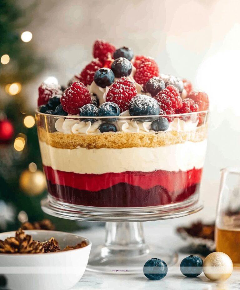 Easy Christmas Trifle Recipe: A Festive Delight