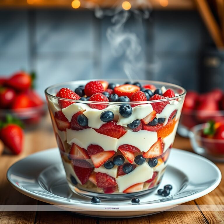 Easy Fourth of July Trifle Recipe