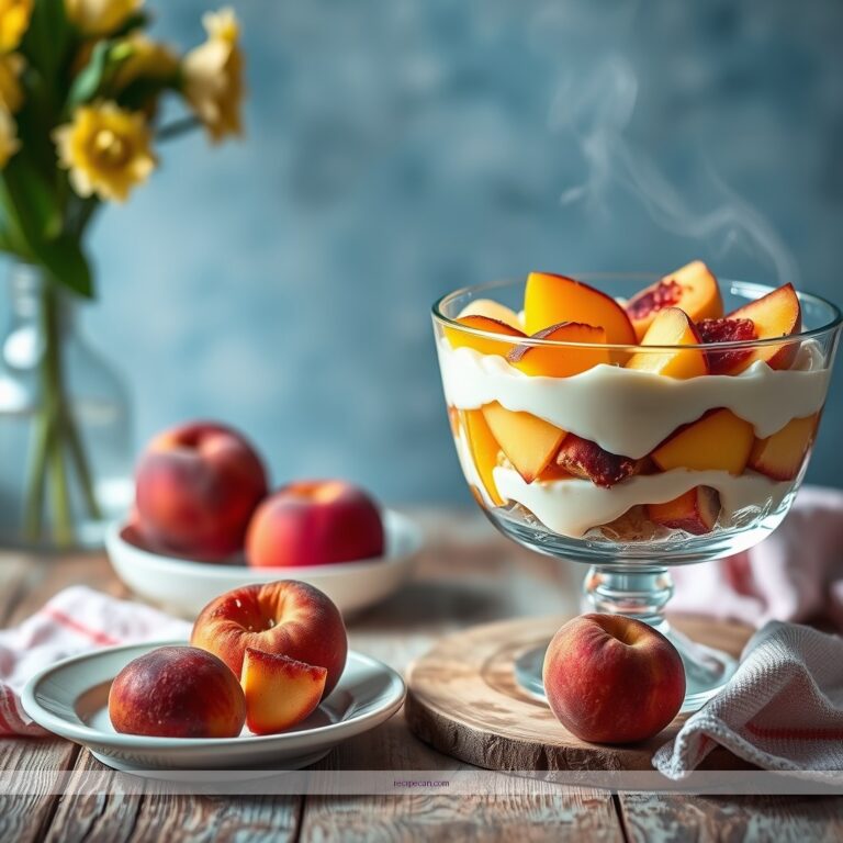 Delicious Peach Trifle Recipe: A Sweet Summer Delight