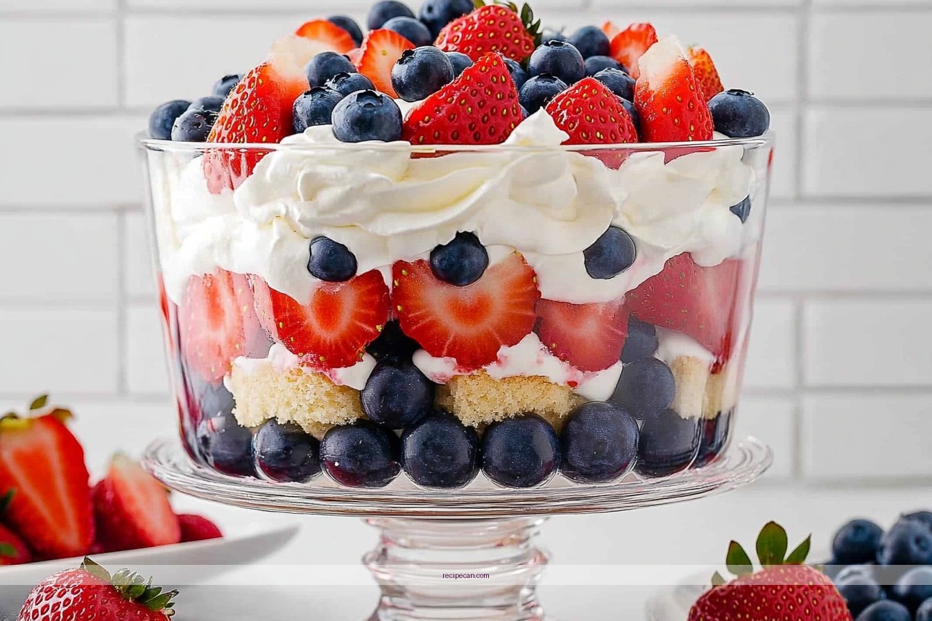 Delicious Fourth of July Trifle Dessert Recipes