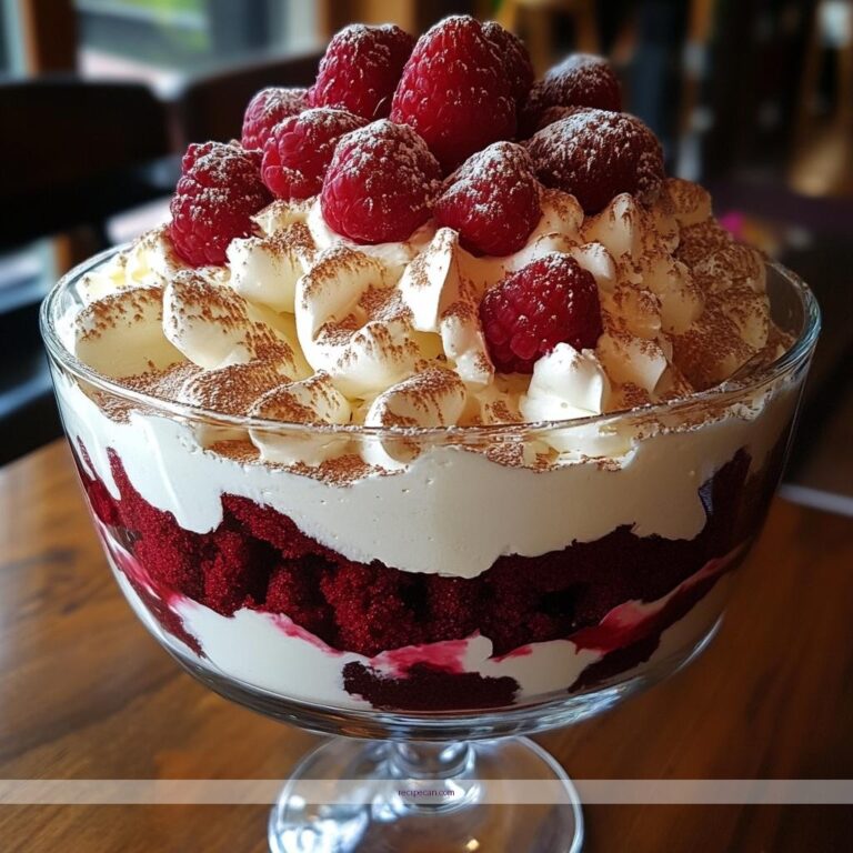 Red Velvet Cake Trifle Recipe: A Decadent Dessert Delight