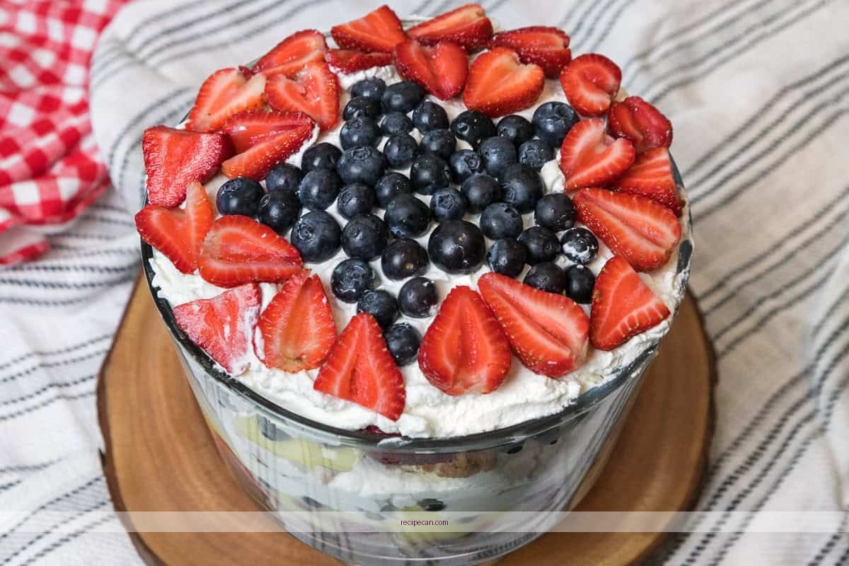 Delicious 4th of July Trifle Dessert Recipes