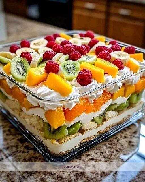 Easy Fruit Trifle Recipe: A Simple Delight