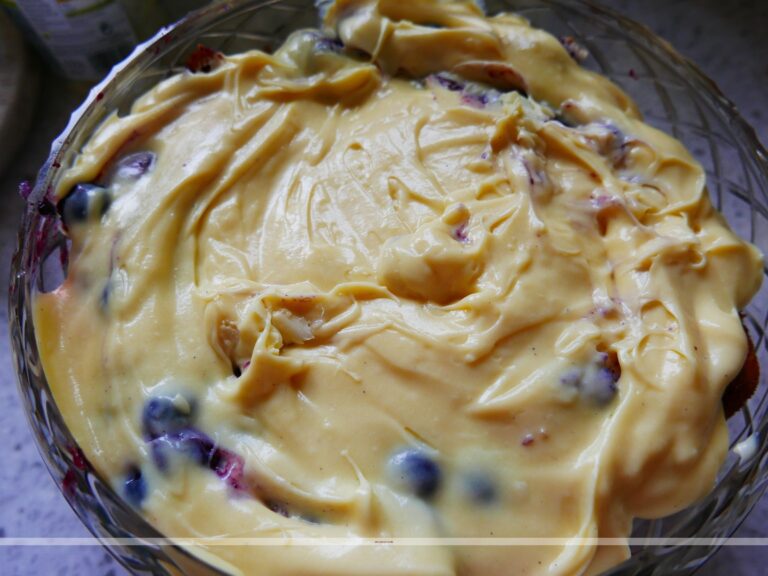 Simple and Delicious Blueberry Trifle Recipe