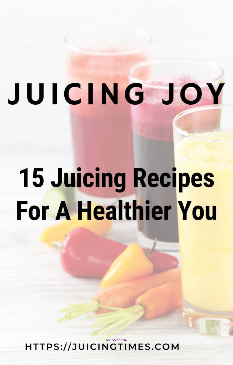 Detox Juicing Recipes: Refresh and Revitalize Your Body