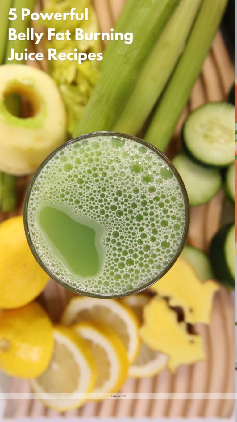 Belly Fat Burning Juice Recipes: Refreshing and Effective Blends