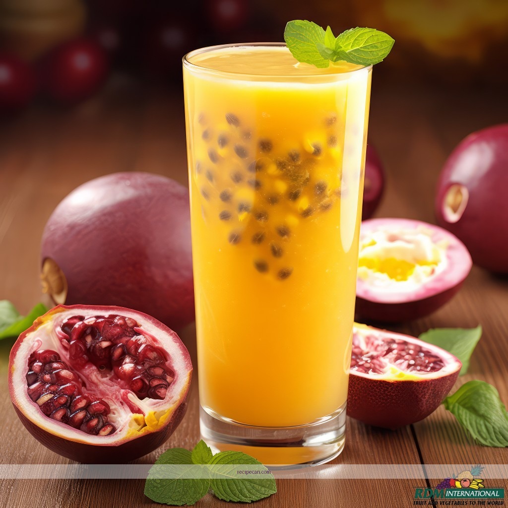 Easy Recipe for Refreshing Passion Fruit Juice