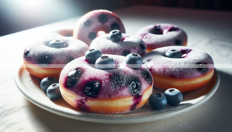Delicious Baked Blueberry Donuts Recipe You Can Make at Home
