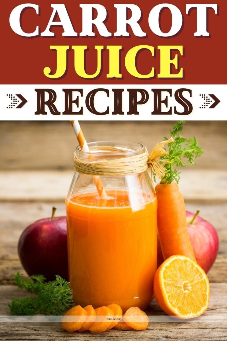 Delicious Carrot Juice Recipes You Can Make at Home