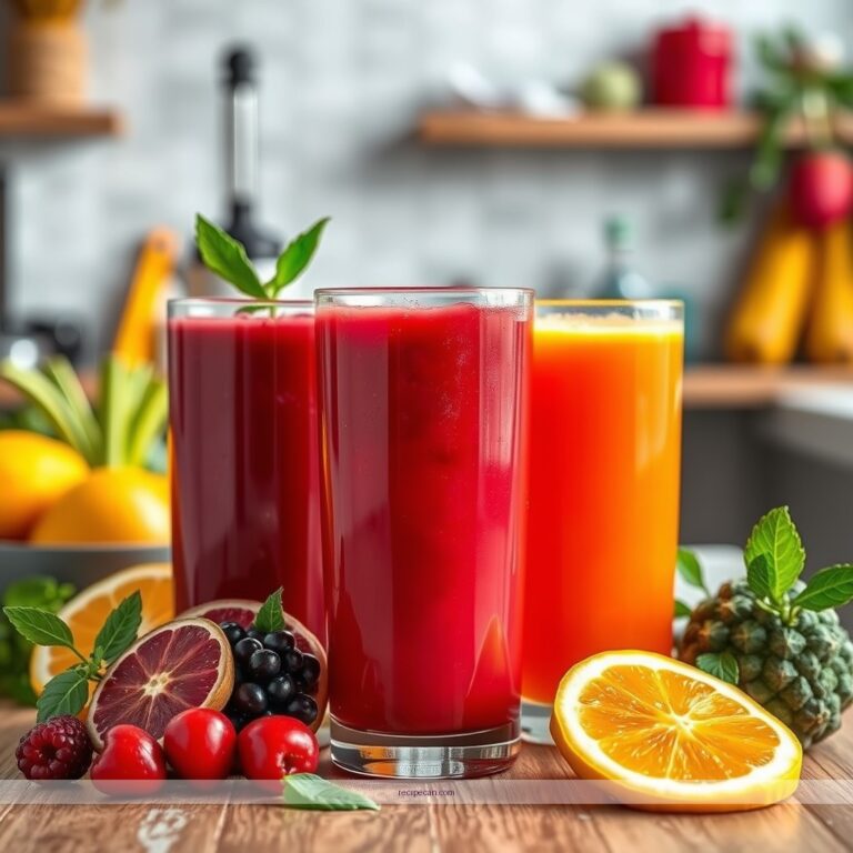 Juice Recipes and Their Health Benefits