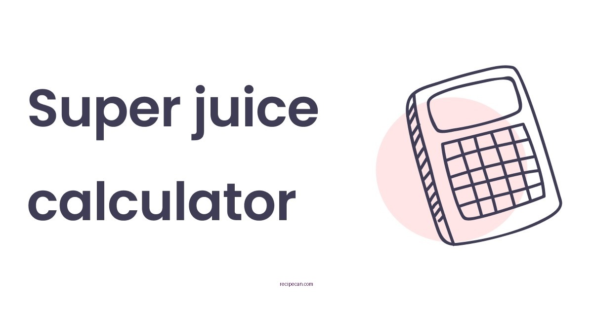 Energizing Super Juice Recipe for a Healthy Boost