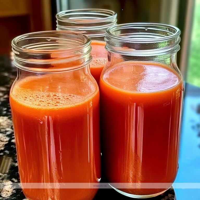 Easy Recipe for Homemade V8 Juice