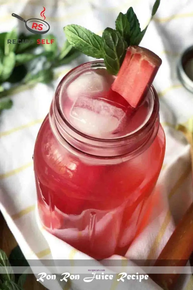 Easy Recipe for Delicious Ron Ron Juice