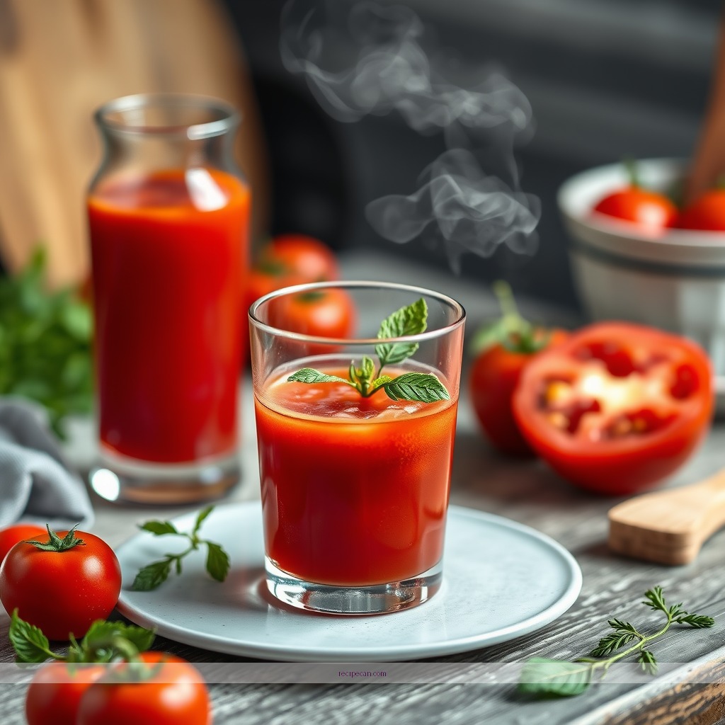 Simple and Delicious Tomato Juice Recipe