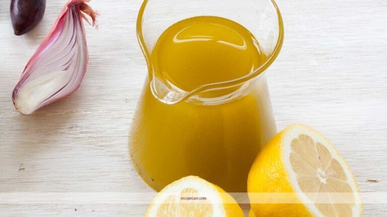 Easy Olive Oil and Lemon Juice Dressing Recipe