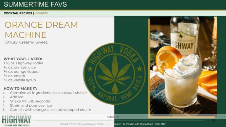 Orange Dream Machine Jamba Juice Recipe: A Refreshing Delight