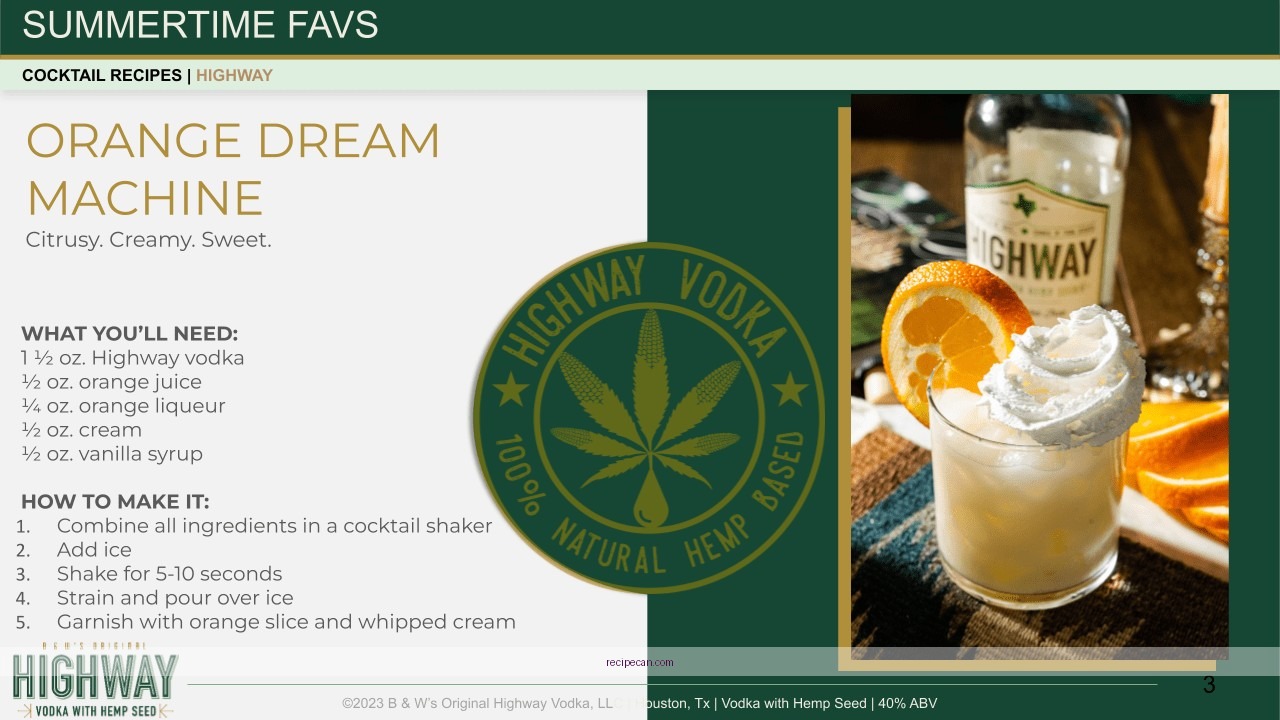 Orange Dream Machine Jamba Juice Recipe: A Refreshing Delight