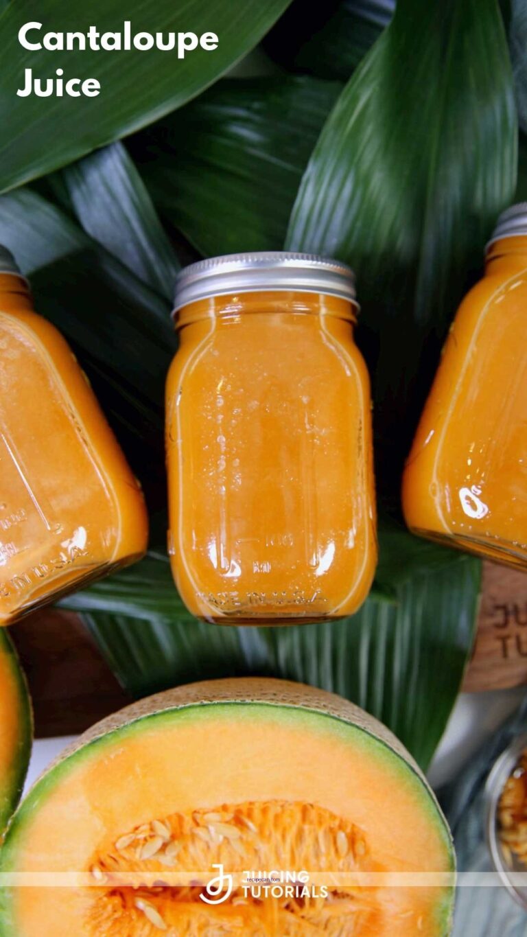 Easy Cantaloupe Juice Recipe You'll Love