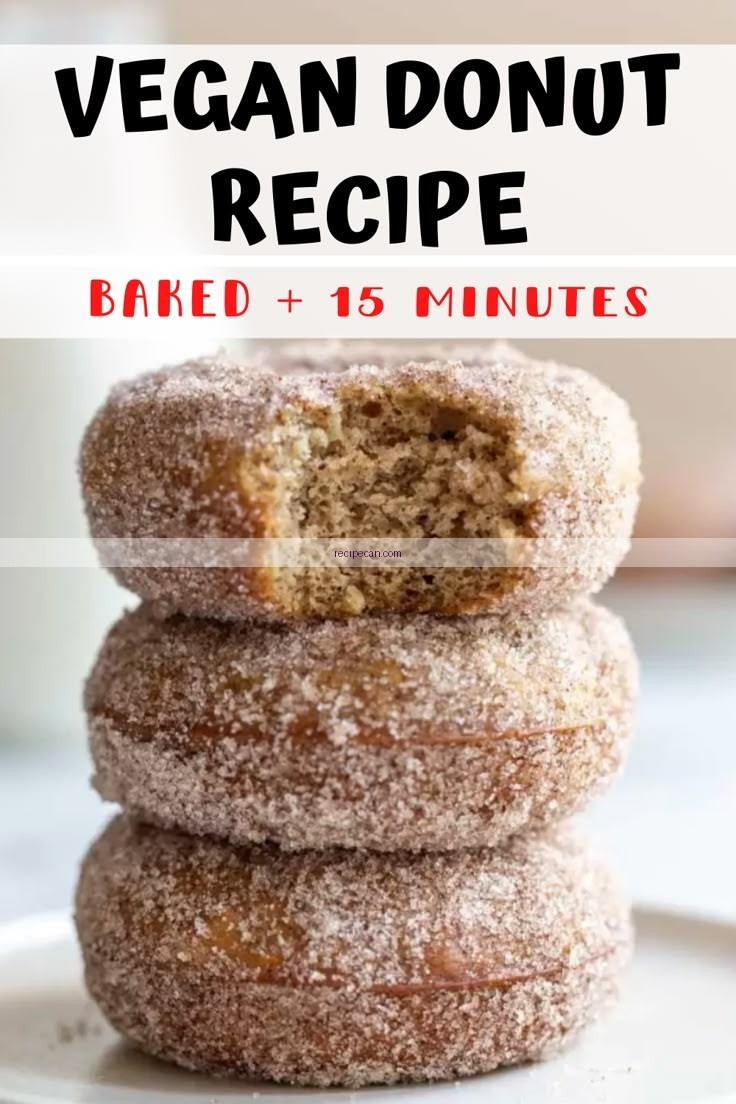 Easy Vegan Donut Recipe: Delicious and Dairy-Free Treats