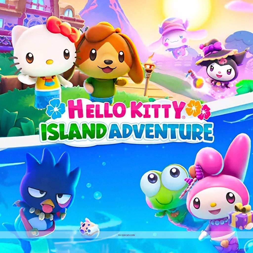 Hello Kitty Island Adventure Coffee Recipes: An Illustrated Visual Guide