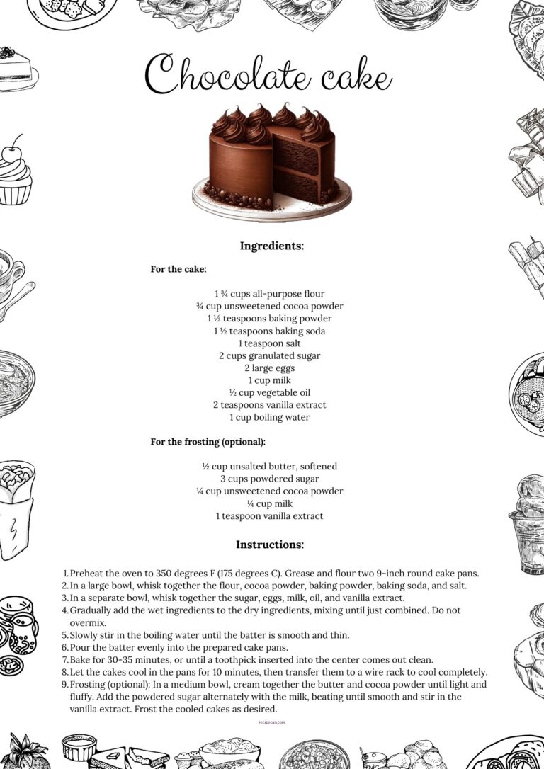 The Complete Expert Guide to Chocolate Cake Recipe Without Coffee