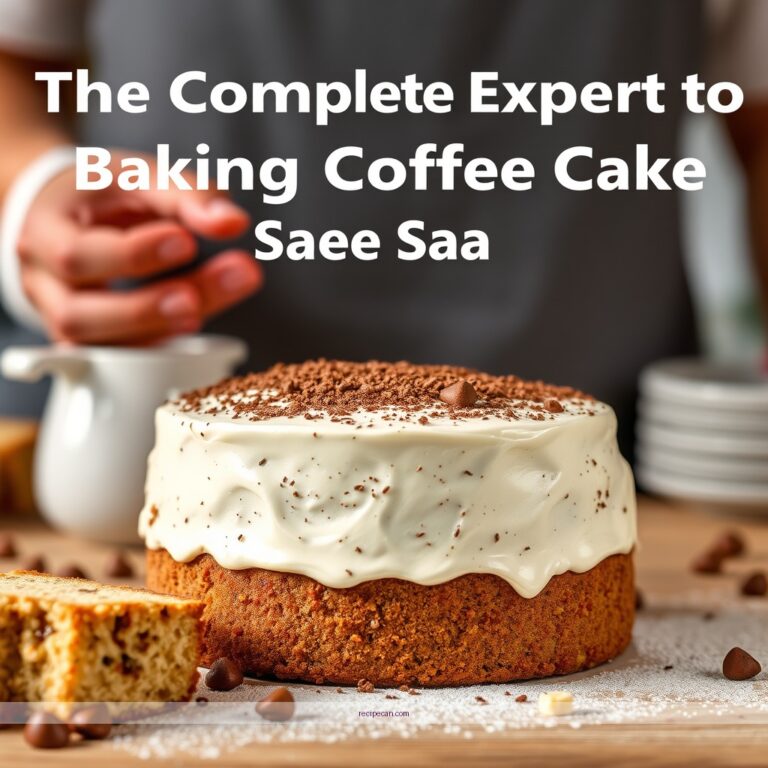 The Complete Expert Guide to Baking Classic Coffee Cake Safely