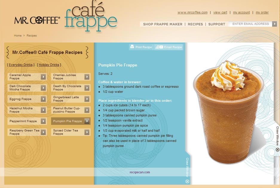 Mr. Coffee Frappe Recipes: Delicious and Easy Ideas