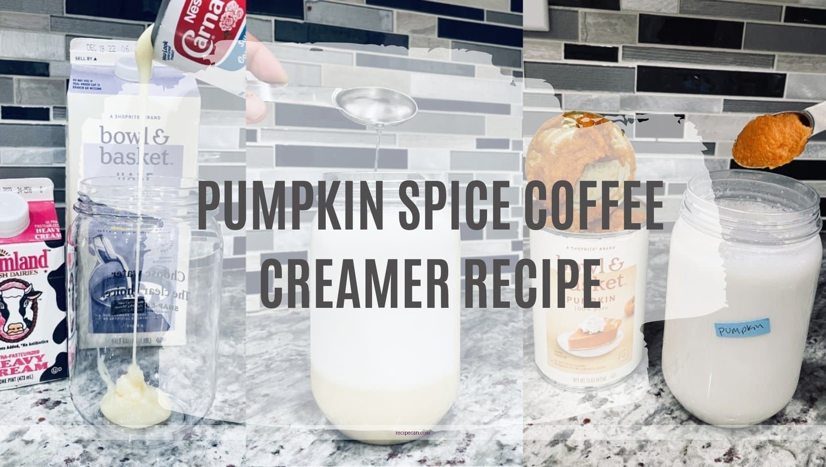 Easy Homemade Pumpkin Spice Coffee Creamer Recipe