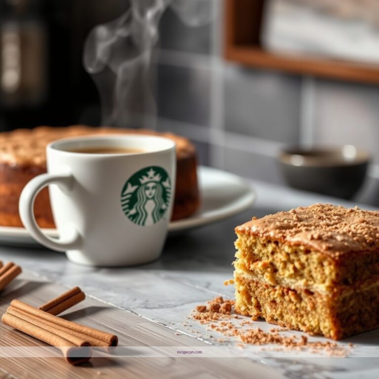 Starbucks Cinnamon Coffee Cake Recipe You Can Make at Home