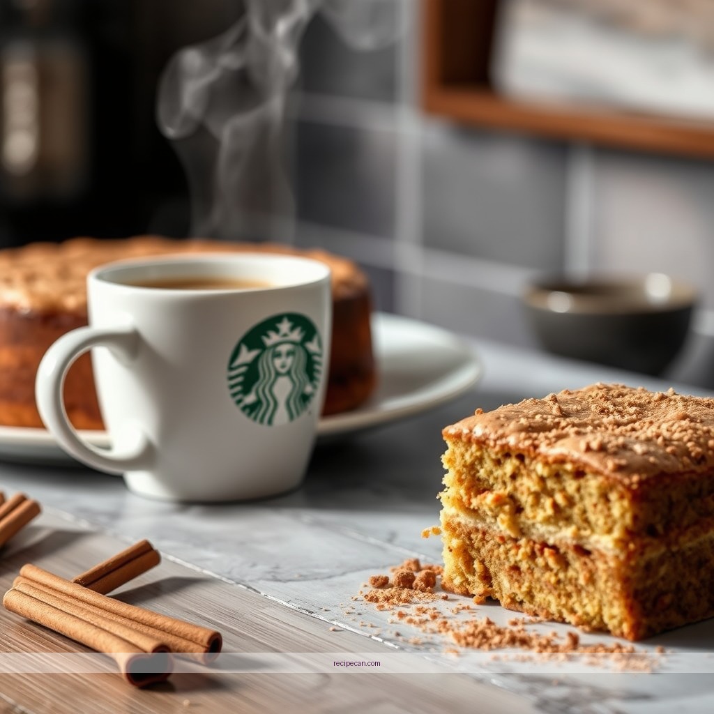 Starbucks Cinnamon Coffee Cake Recipe You Can Make at Home