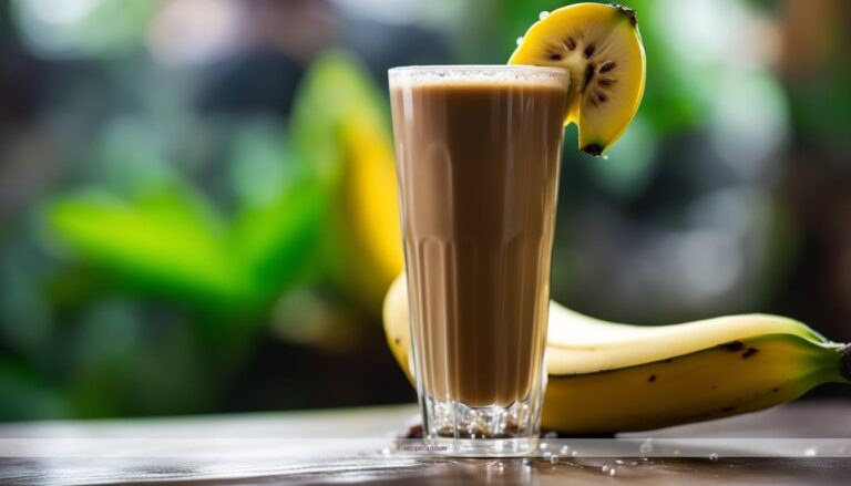 Coffee Banana Smoothie Recipe: A Deliciously Energizing Treat