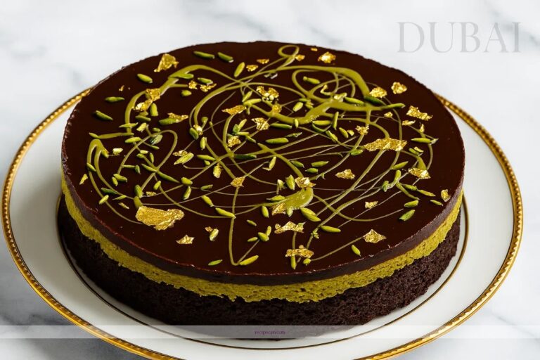Delicious Dubai Chocolate Coffee Cake Recipe