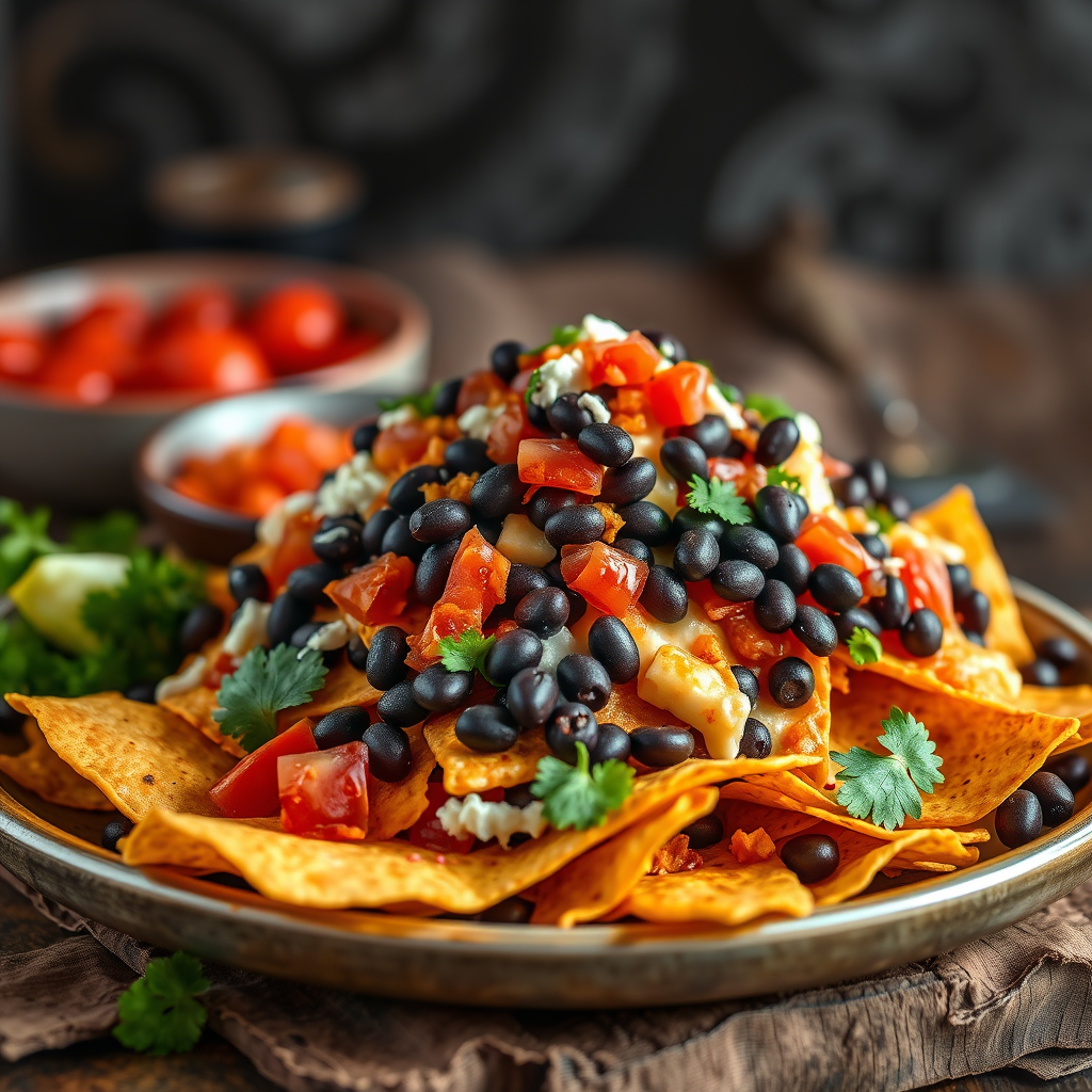 Easy Black Bean Nachos Recipe