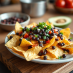 Easy Nachos with Black Beans Recipe