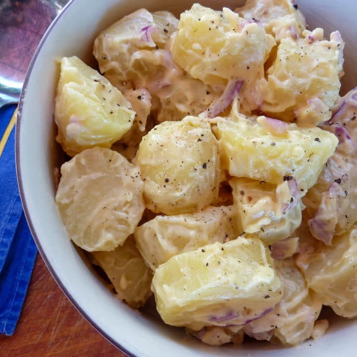 Classic Mayonnaise Potato Salad Recipe
