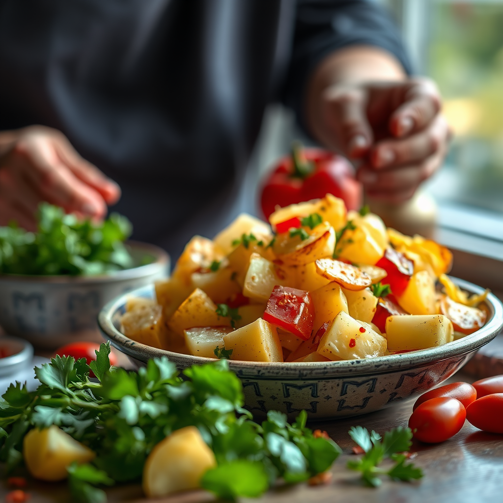 Flavor - potato salad without mayonnaise recipe