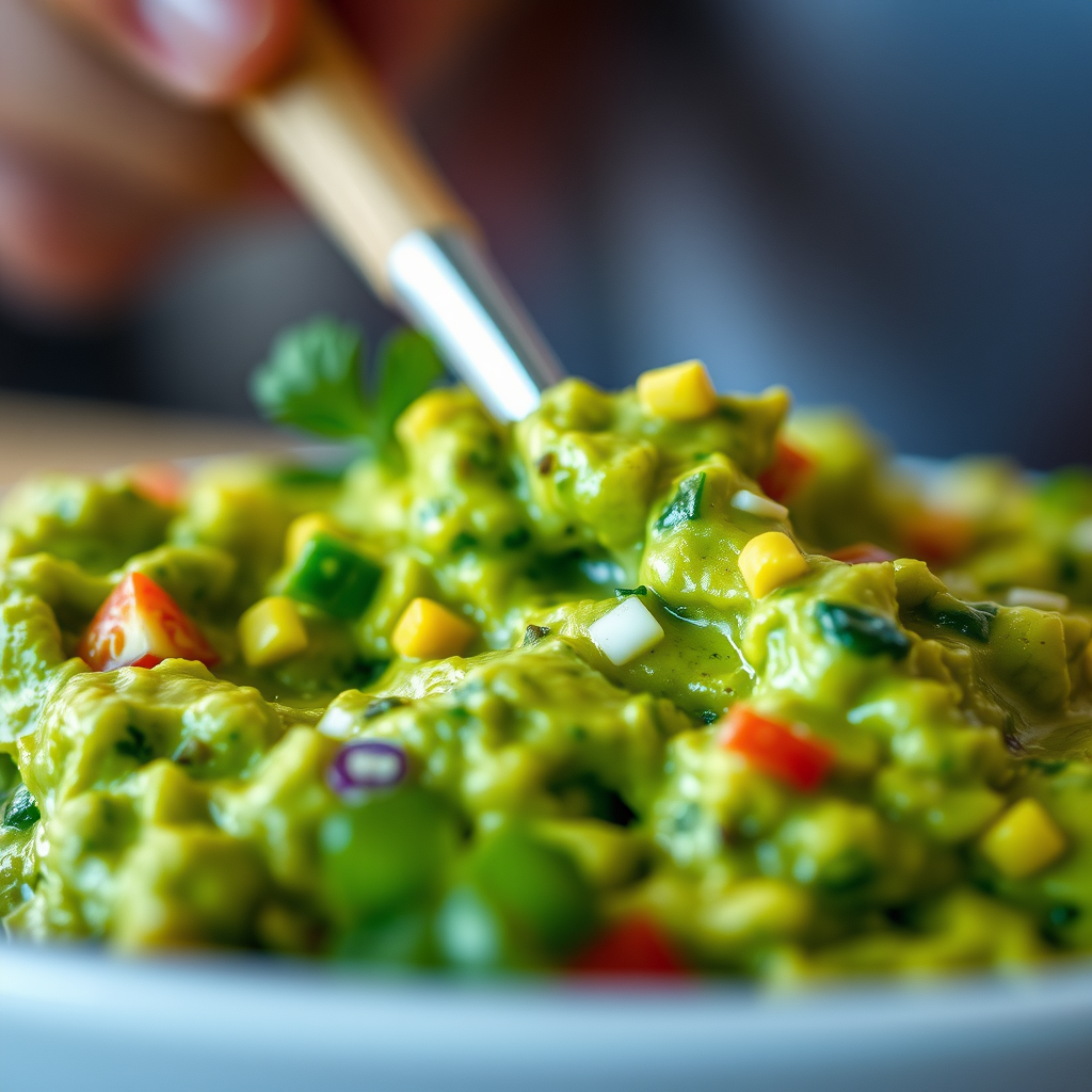 Flavor Boosting Additions - guacamole recipe with mayonnaise