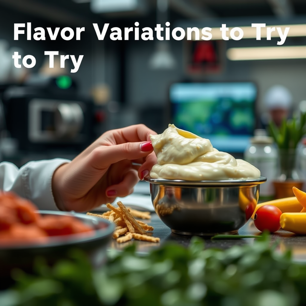 Flavor Variations - extra virgin olive oil mayonnaise recipe