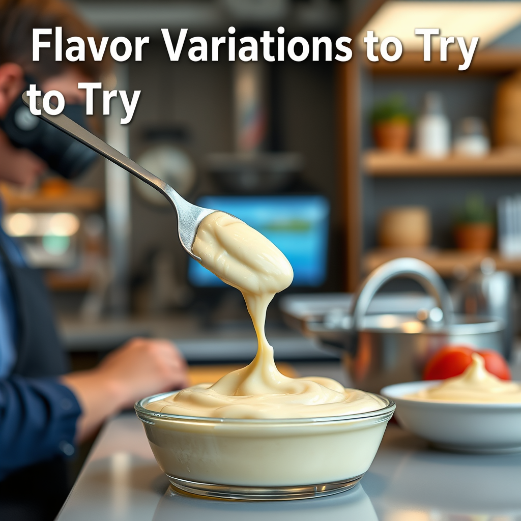 Flavor Variations - fresh mayonnaise recipe