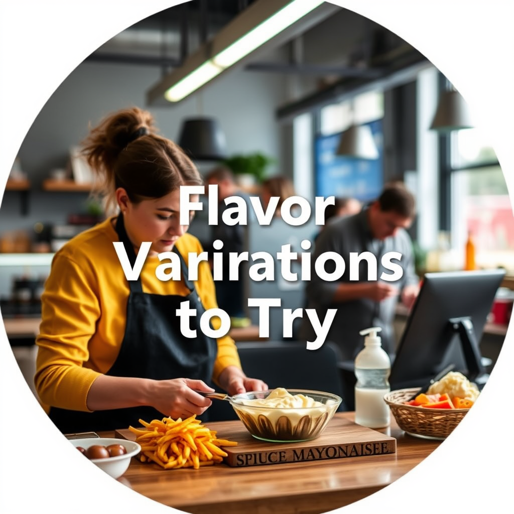 Flavor Variations - spicy mayonnaise recipe