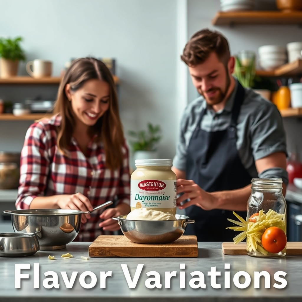 Flavor Variations - home mayonnaise recipe