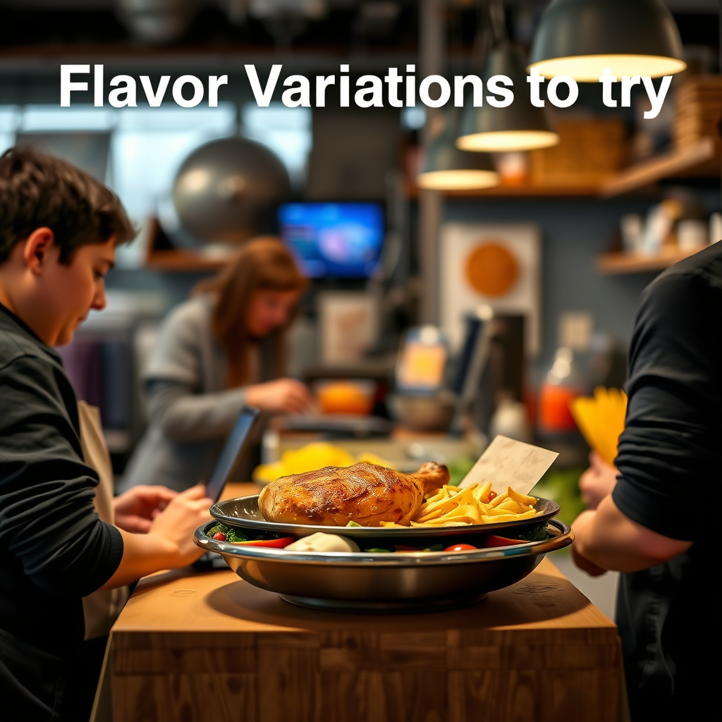 Flavor Variations - chicken recipe with mayonnaise