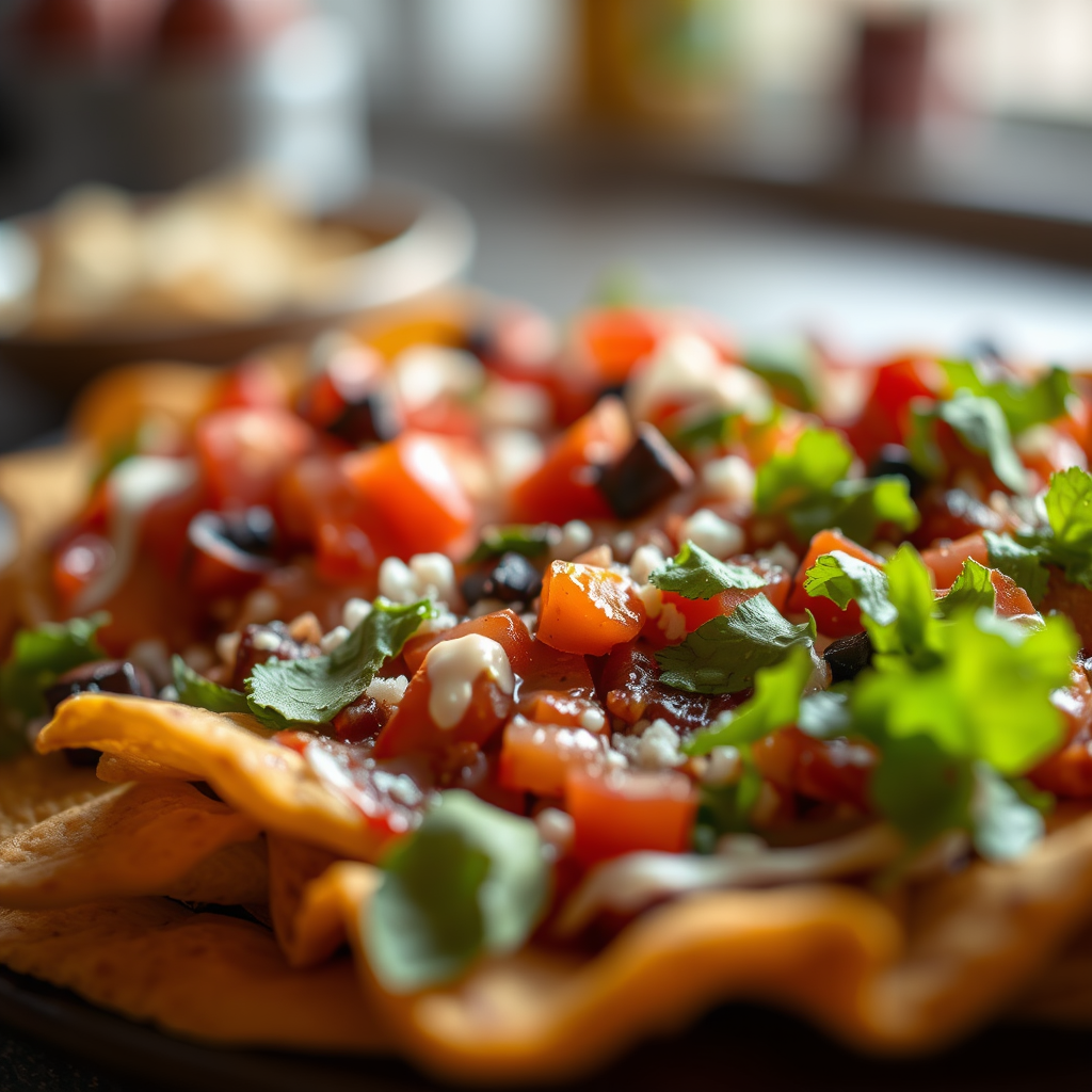 Flavorful Toppings - recipe for nachos