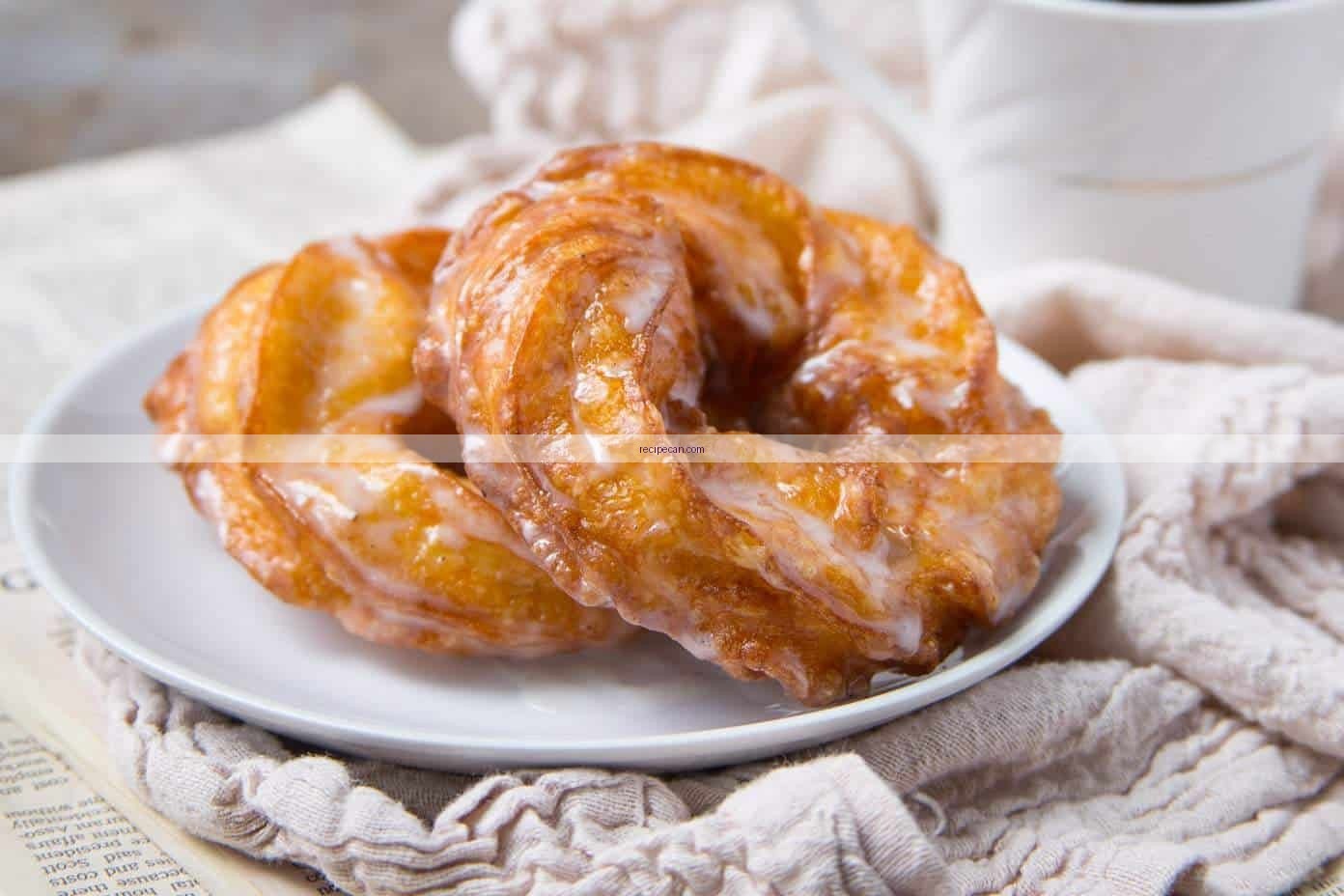French Cruller Donuts Logo - french cruller donut recipe