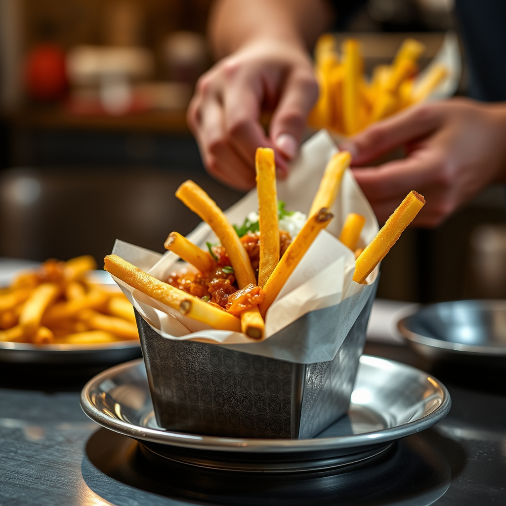 Fries - nacho fries recipe