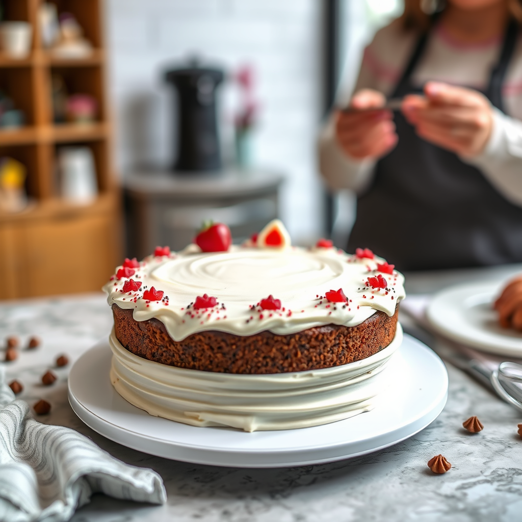 Frosting and Decoration - chocolate cake mayonnaise recipe