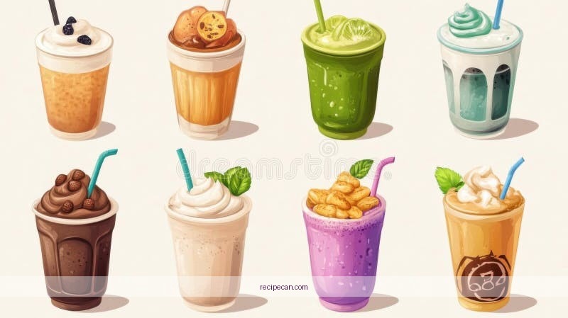 Frozen Coffee Drink Preparation Step-By-Step Ingredients Delicious Frozen Coffee Drink - frozen coffee drinks recipes