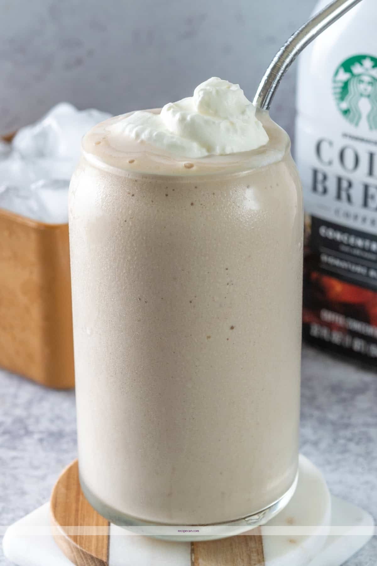 Frozen Coffee Preparation Step-By-Step Ingredients Easy Recipe Delicious Frozen - recipe for frozen coffee