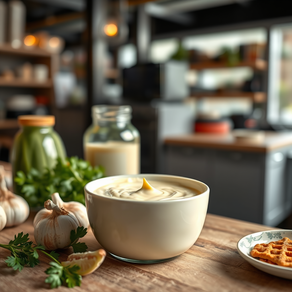 Garlic Mayonnaise Aioli - recipe garlic mayonnaise aioli